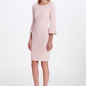 Calvin Klein Pink Long Sleeve Dress